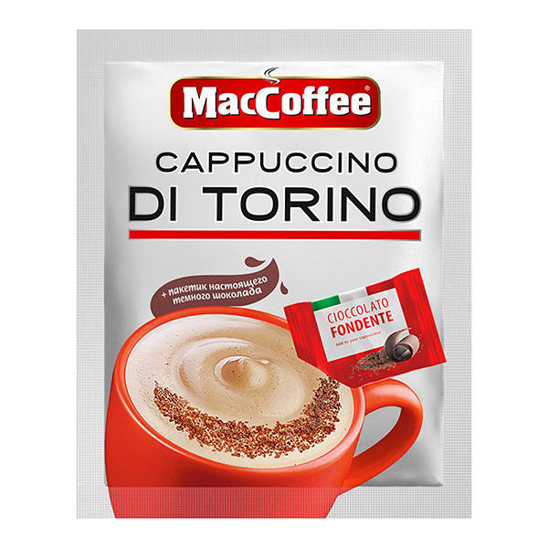 Напиток кофейный MacCoffee Cappuccino di Torino 3 в 1